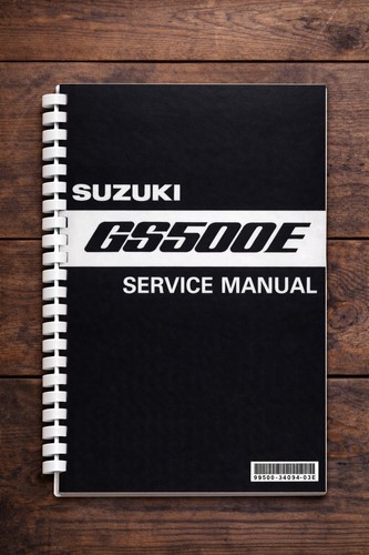 Suzuki gs500e werkstatt - suzuki,