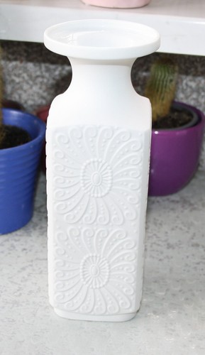 Dachbodenfund vase weiß - weiß, royal