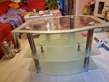Fernsehtisch Glas