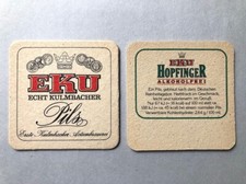 Bierdeckel BRD 1990er EKU Echt