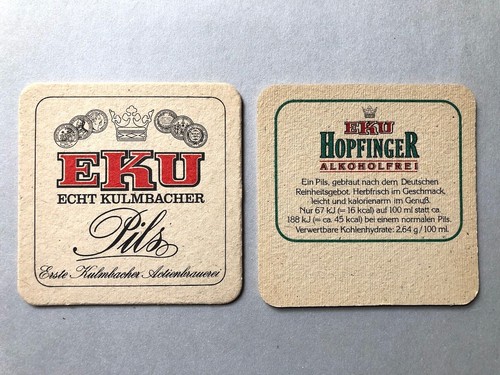 Bierdeckel brd 1990er eku - bierdeckel,