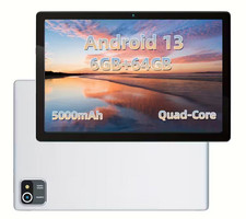 10.1 Android 13 Tablet, Android Tablet, Quad-core, 6GB RAM, 64G