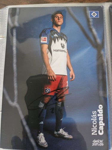 Nicolas capaldo autogrammkarte - capaldo,