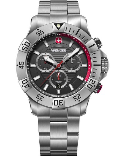 Wenger 0643 123 herrenuhr - wenger, 01.0643.123