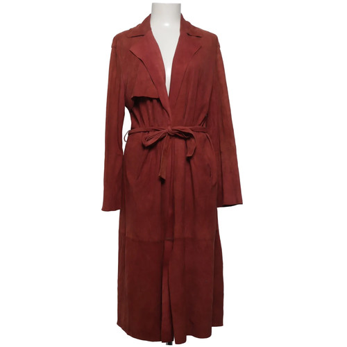 Mango ledermantel damen - mango,, ledermantel,