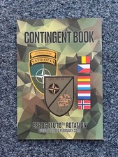BUNDESWEHR/ NATO/LITAUEN EFP-CONTINGENT BOOK (10th. Rotation BG LTU 2021/2022) -