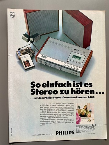 Philips stereo cassetten - stereo,