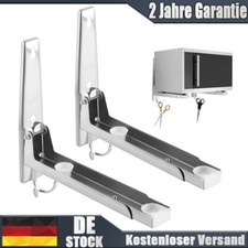Edelstahl Mikrowellenhalterung Mikrowellenhalter Wandhalter Regal für bis 50 kg