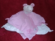 Käthe Kruse Schmusetuch Maus weiß rosa kariert happily ever after