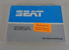 Owners Manual/Manual Seat