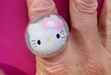 Kawaii weiß *Hello Kitty* Blasenring