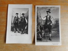 2 Foto AK, Bayern, Oberbayern, Tracht, phot. Atelier, Holzkirchen , um 1910 ?