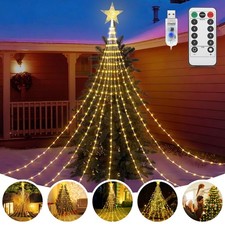 LED Weihnachtsbaum Tannenbaum Lichterbaum Christbaum Weihnachtsdeko Außen Garten