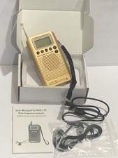 VINTAGE POCKET worldwide RADIO MULTI-BAND -FM-AIR CRAFT-CB-MW(AM)-VHF-SW 