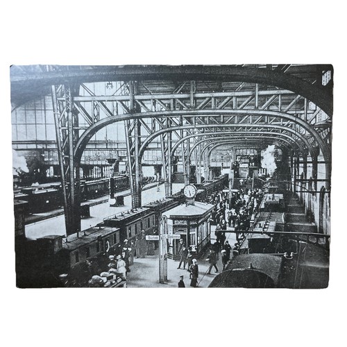 Postkarte reprint eisenbahn - reprint,