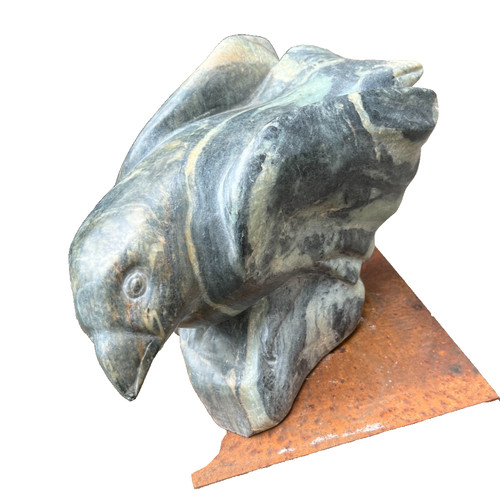 Krähe skulptur figur statue - krähe,
