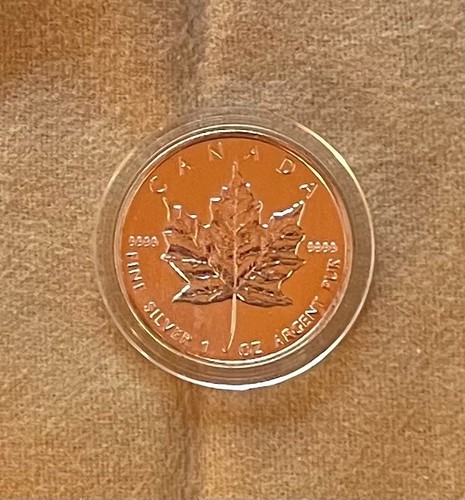 Maple leaf silber 2001 - oz,
