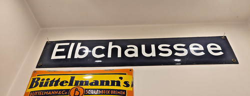 Emailleschild original - -,