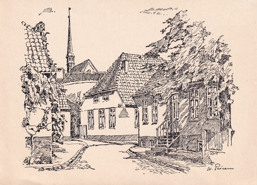 Postkarte meldorf - -, /