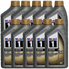 10x1 Liter  Mobil 1 FS X2 5W-50 Motoröl 5W50 Porsche A40 Mercedes 229.3 Fiat