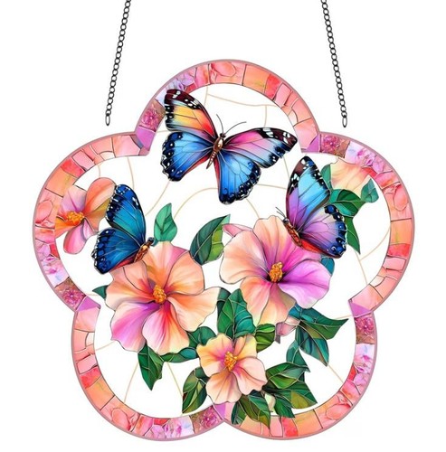 Fensterbild blumen - fensterbild,