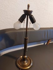 Antike Tischlampe Messing
