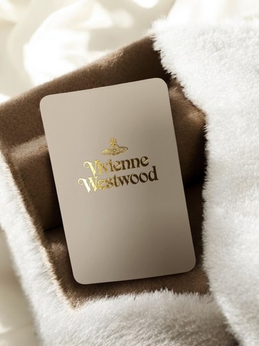 Werbekarte vivienne westwood - werbekarte,
