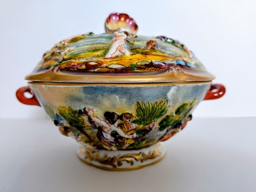 Porzellan capodimonte stil - porzellan, capodimonte-stil