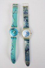 Swatch Uhren SKK2001 SKK113 seltene Modelle Bastler defekt (438-12 II-1)