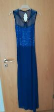 Abendkleid Cocktailkleid Ballkleid  Gr. 40 blau G-A-21