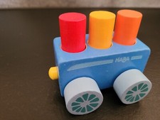 Holzzug Wagon Haba Holz Zug gebraucht Holzeisenbahn