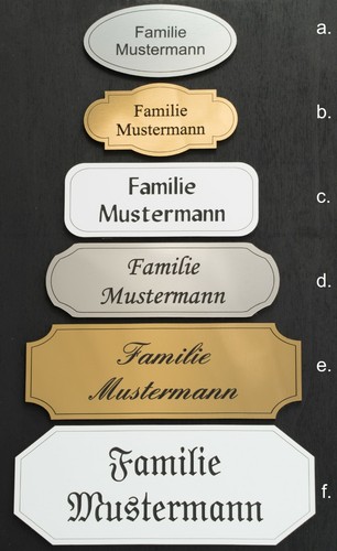 Türschild namensschild - türschild,