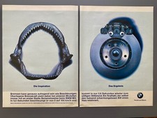 BMW M3 E36 Bremsanlage Scheibenbremse 1997 Vintage Werbung Reklame
