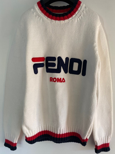 Fendi pullover damen weiß - fendi,