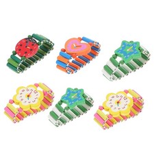  6 PCS Kleinkind Uhr Spielzeug