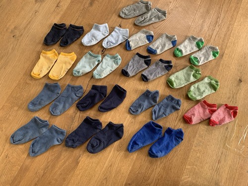 Sneakersocken größe - 16, sneakersocken,