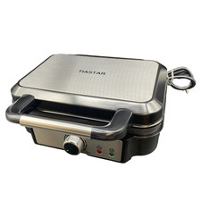 Tiastar SW-028M Doppel-Waffeleisen – 2 Waffeln gleichzeitig, 1000W | Antihaft