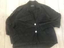 Oska Leinen Layer Jacke  Gr II schwarz