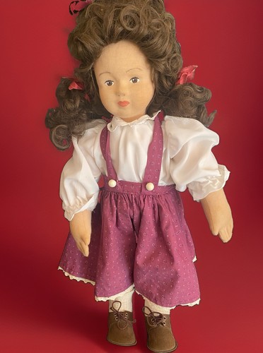 Stoffpuppe handarbeit waldorf - stoffpuppe,