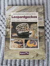 Leopardgeckos Sachbuch  Pflege Zucht Erkrankungen K.Grießhammer + G.Köhler Buch 