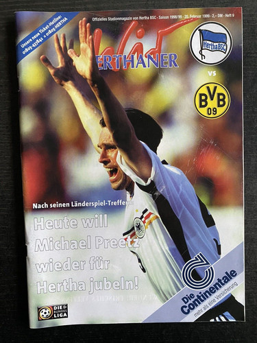 Hertha bsc borussia - 98/99,