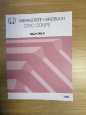 Orig.  Honda Werkstatthandbuch  Civic Coupe, 1994, Nachtrag