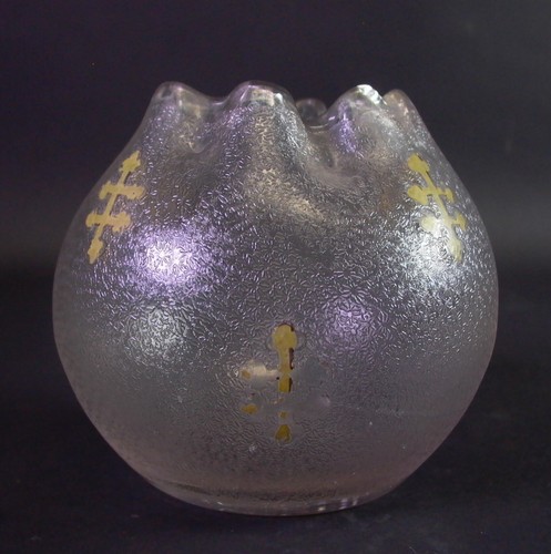 Glas vase 1910 - glas, um