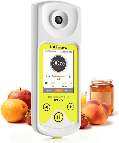 Digitales refraktometer mit - digitales,