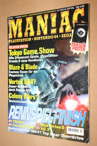 1998 maniac magazine ps1 - 12/1998,