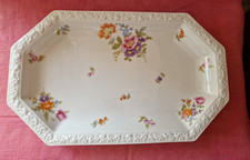 1 gr. Servierplatte Rosenthal Maria Sommerstrauß Modell v. P. Rosenthal 38cm Top