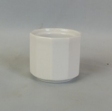 Polygon weiß "kein Hotel" v. Rosenthal , Eierbecher Höhe 4,5 cm (703)