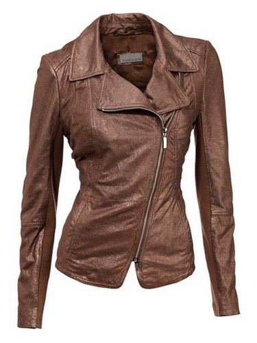 Mandarin lederjacke jacke - ,
