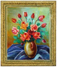 Unbekannt stillleben blumen - stillleben,