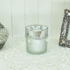 Teelichthalter Windlicht Glas